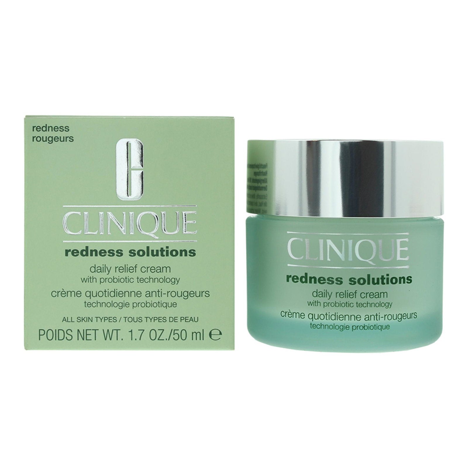 Clinique, Redness Solution, Mot rodnad, Grädde, För ansiktet, 50 ml