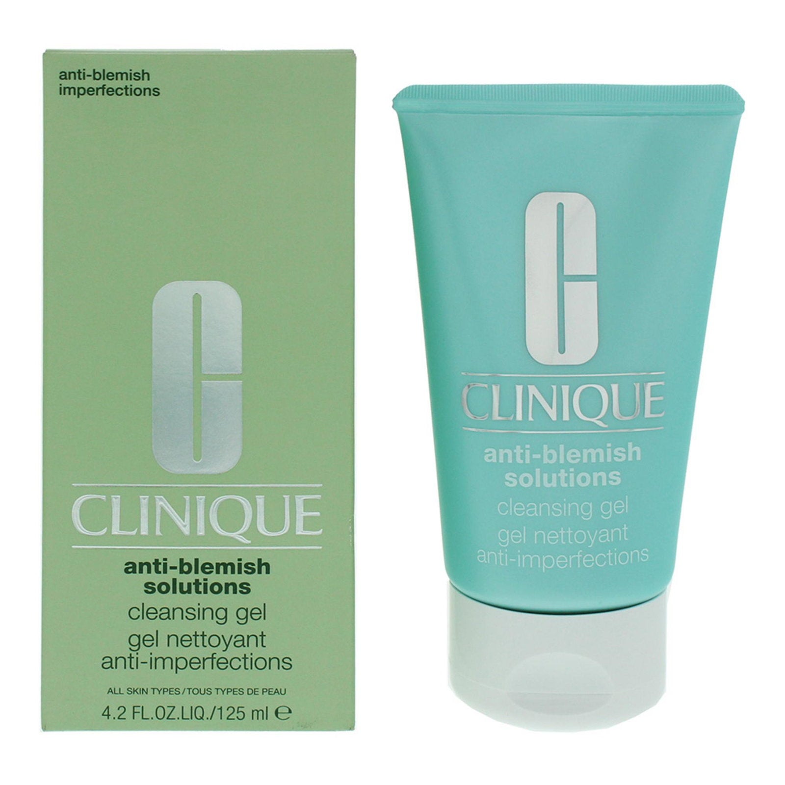 Clinique, Anti-Blemish Solutions, Rengöringsgel, För ansiktet, 125 ml