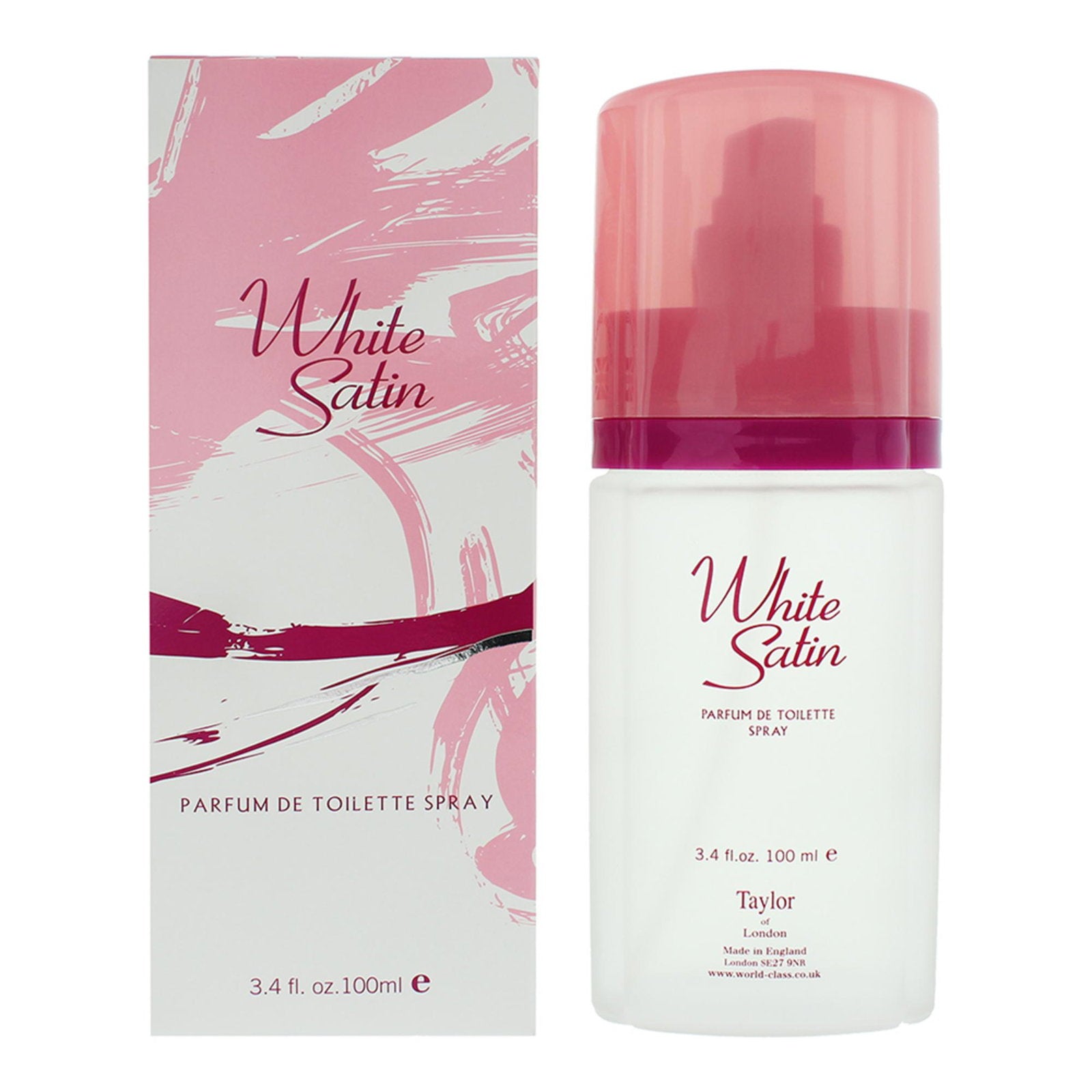 Taylor Of London, White Satin, Eau de Toilette, För kvinnor, 100 ml