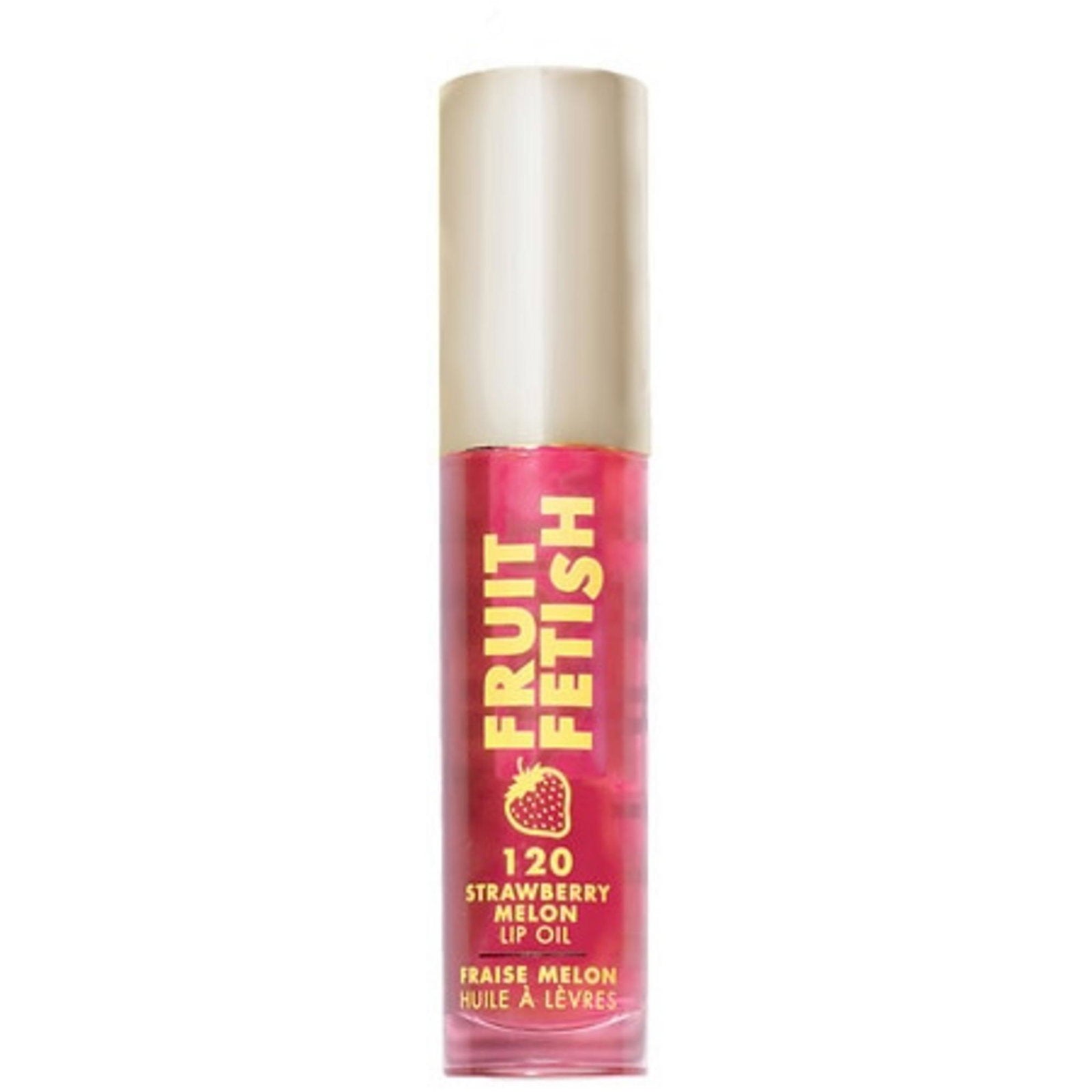 Milani, Fruit Fetish Lip Oil, Återfuktande, Läppolja, 120, Strawberry Melon, 0.135 ml