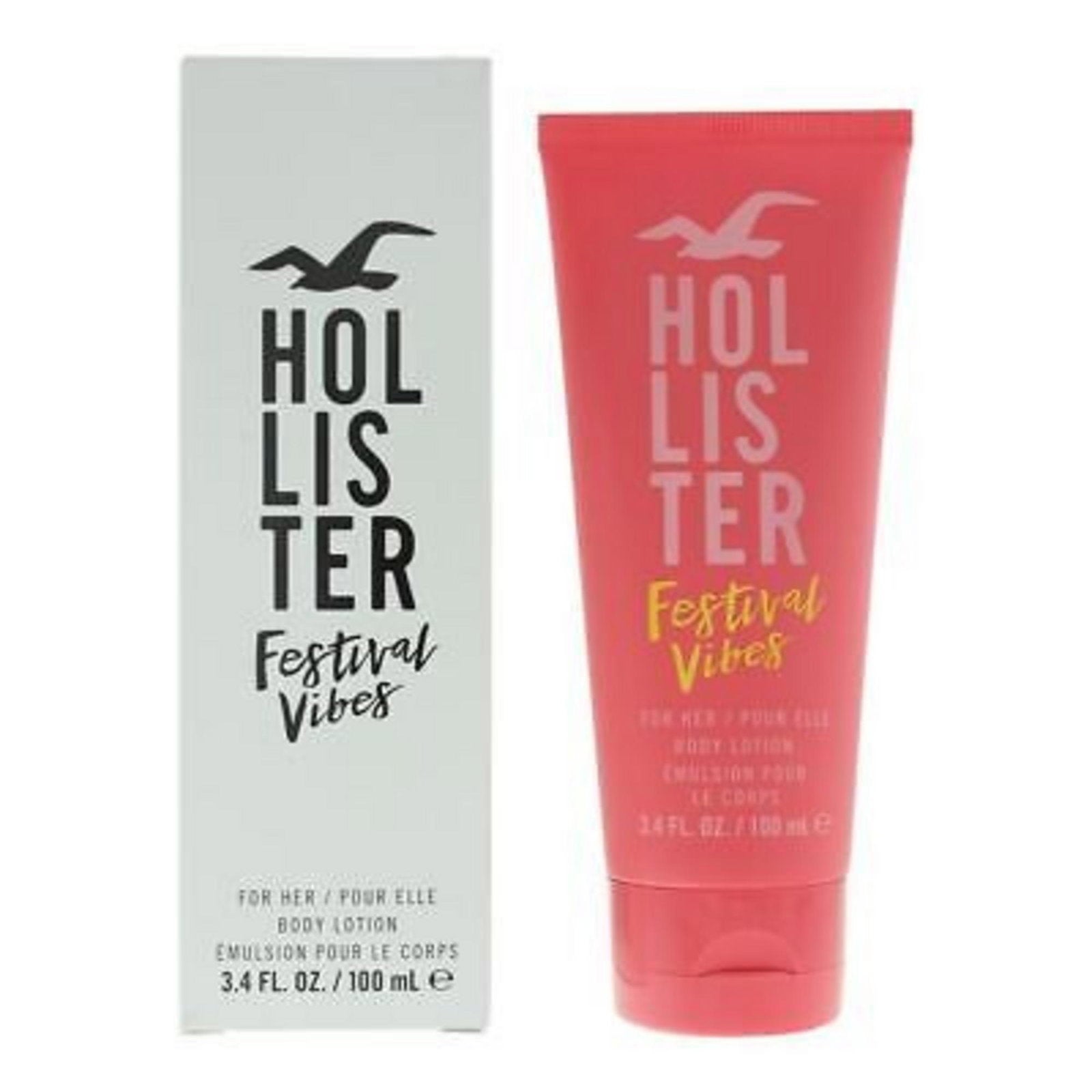 Hollister, Festival Vibes, Återfuktande, Dagligen, Kroppslotion, 100 ml