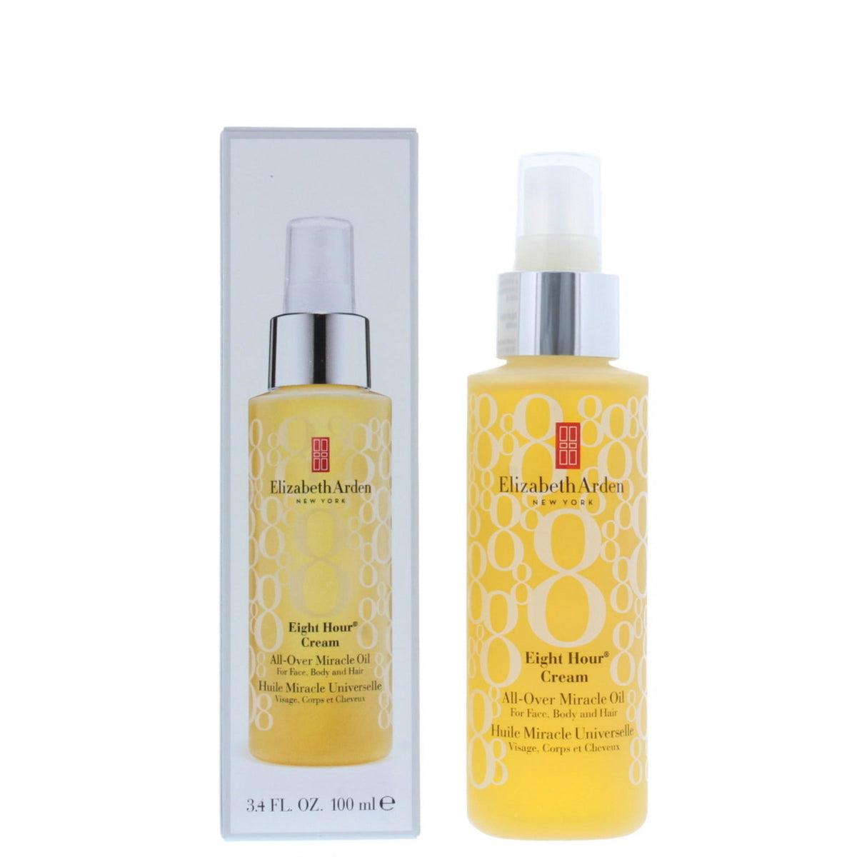 Elizabeth Arden, Eight Hour Cream, Hydrerar, Kroppsolja, Ansikte, Kropp, Hår, Dagligen, 100 ml