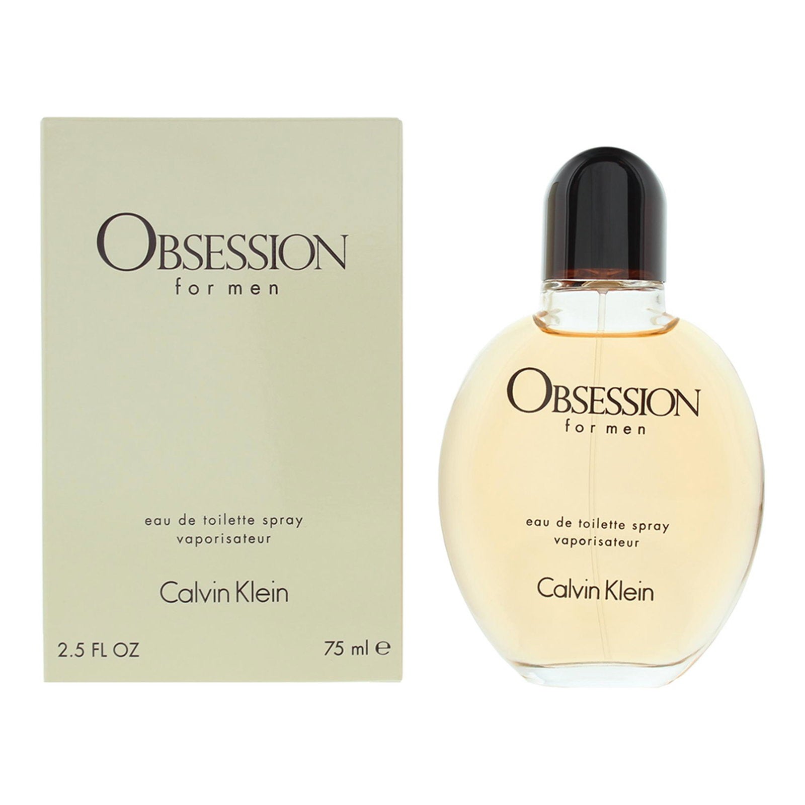 Calvin Klein, Obsession, Eau de Toilette, För män, 75 ml