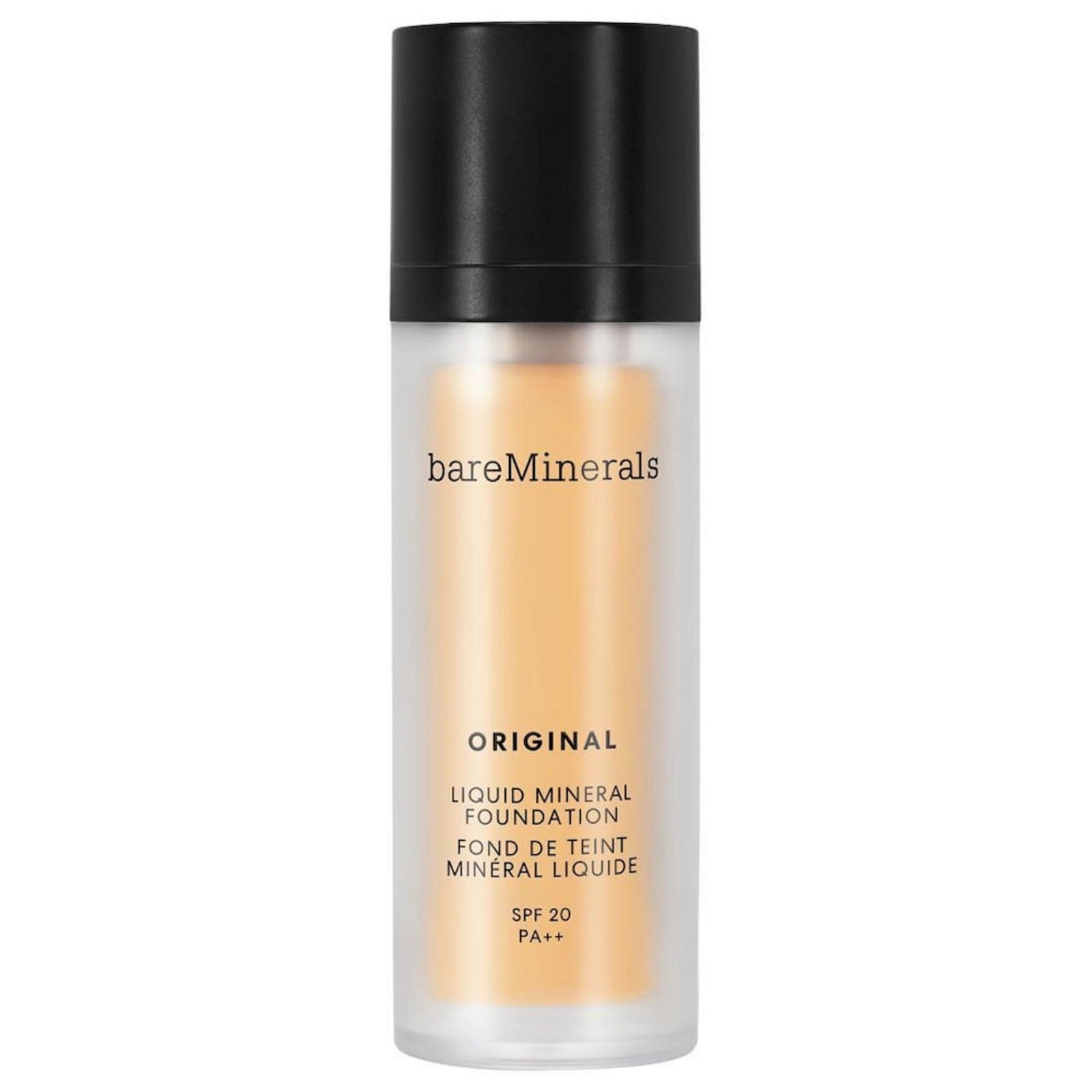 BareMinerals, Original Liquid Mineral, Lysande, Flytande foundation, 14, Gyllene medium, SPF 20, 30 ml