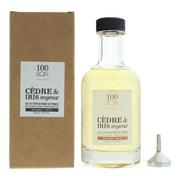 100 Bon, Cedre & Iris Soyeux, Eau de Parfum, Unisex, Refill, 200 ml