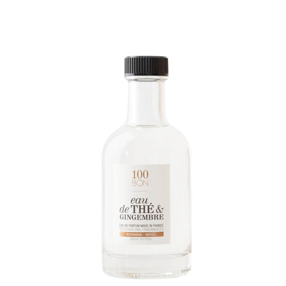 100 Bon, Eau de The & Gingembre, Parfymvatten, Unisex, Påfyllning, 200 ml