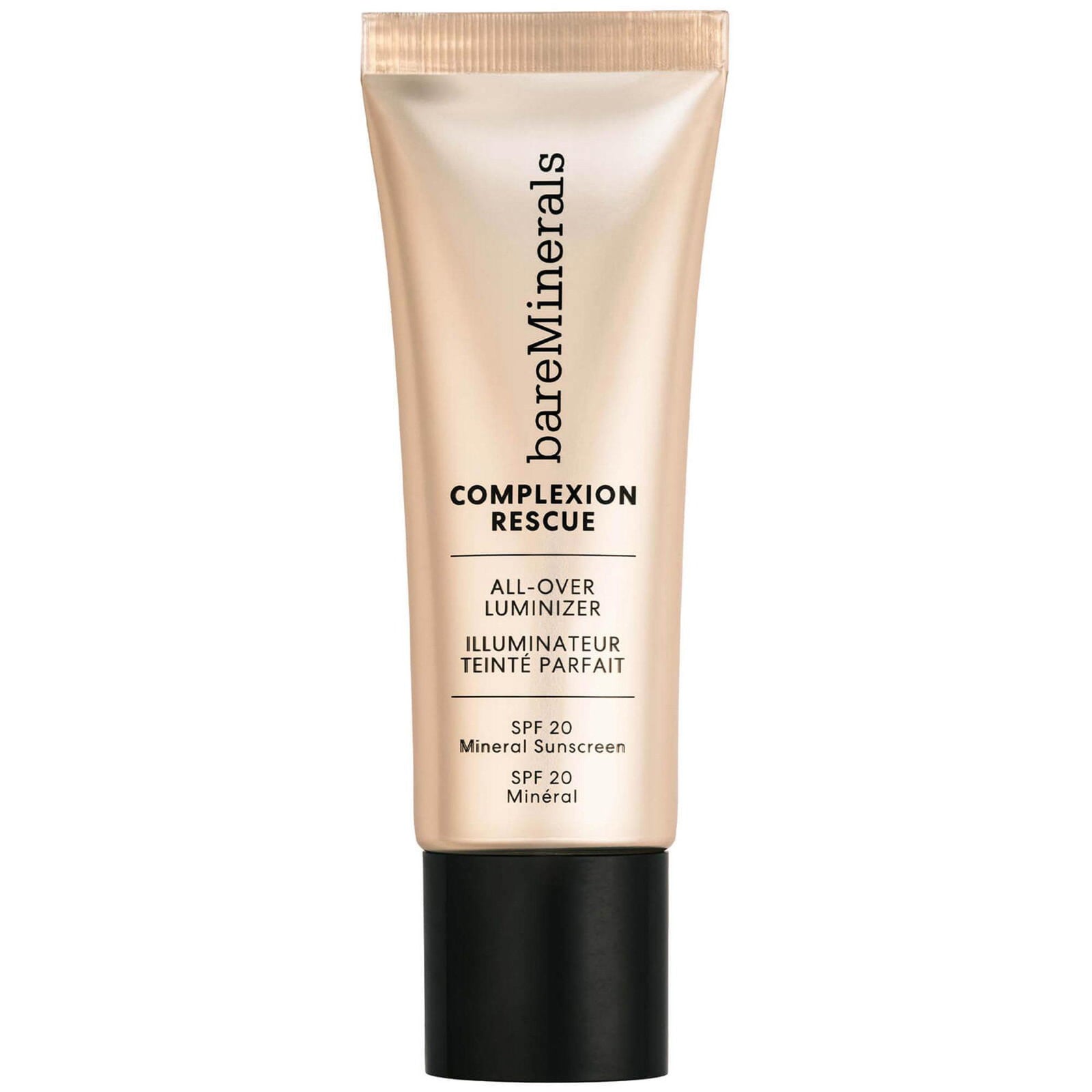 BareMinerals, Complexion Rescue, Belyst, Flytande highlighter, Kopparros, SPF 20, Ansikte, 35 ml