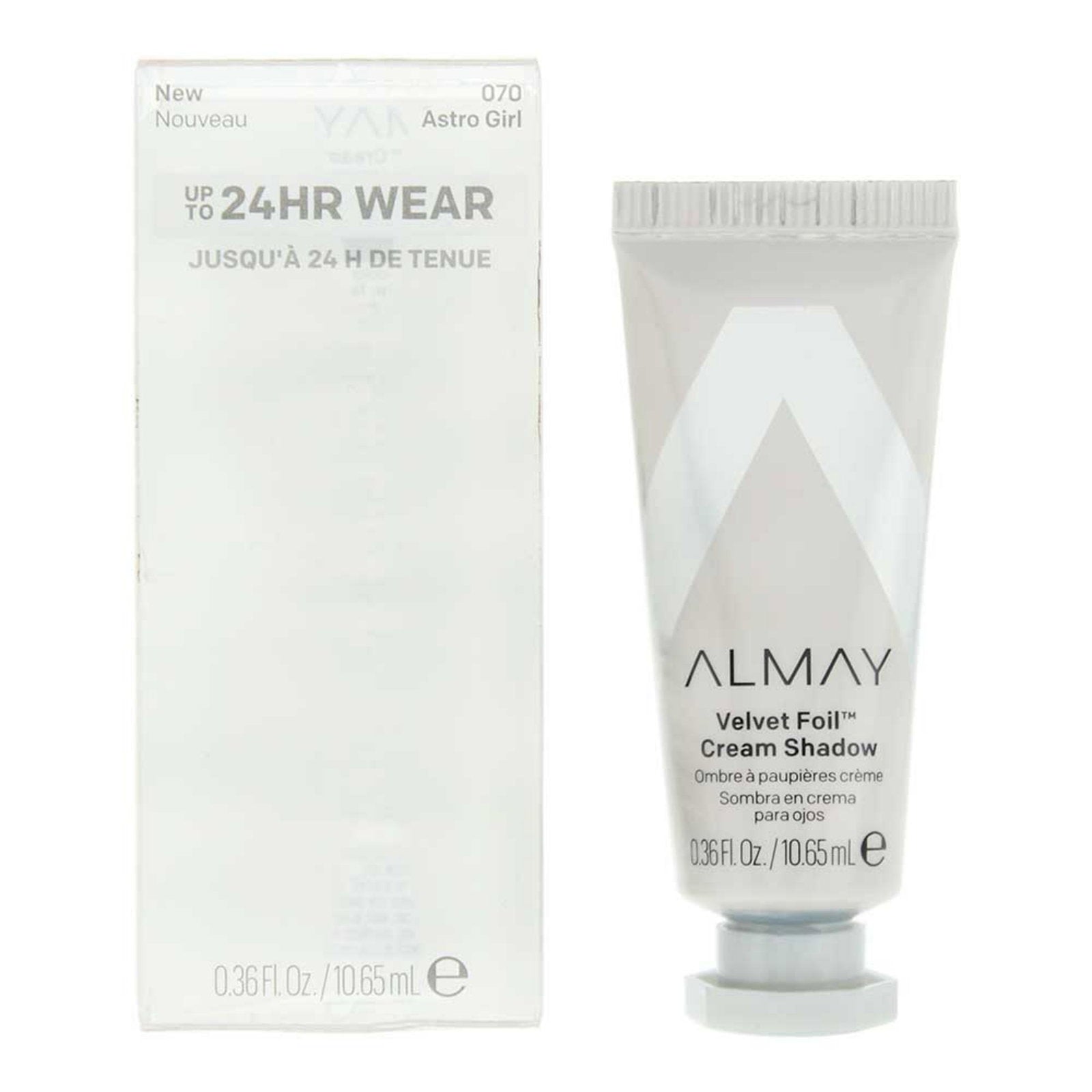 Almay, Velvet Foil, Metallisk, Krämögonskugga, 070, Astro tjej, 10.65 ml