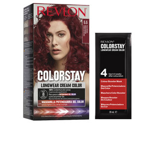Revlon, Color Stay, Permanent hårfärg, 6.6 Intense Red, 165 ml