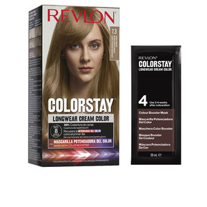 Revlon, Colorstay, Permanent hårfärg, 7.3 Dark Golden Blonde, 165 ml