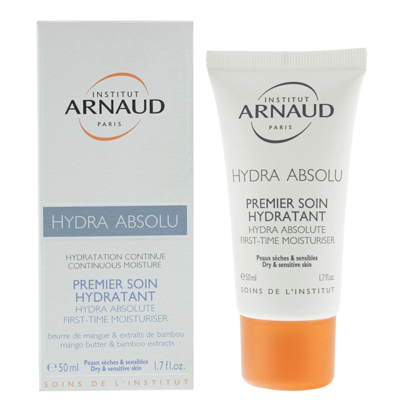 Institut Arnaud, Hydra Absolute, Återfuktande, Grädde, För ansiktet, 50 ml