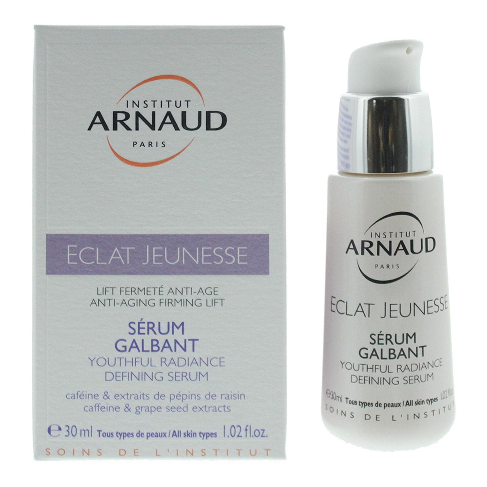 Institut Arnaud, Youthful Radiance, Anti-aging, Serum, För ansikte & hals, 30 ml