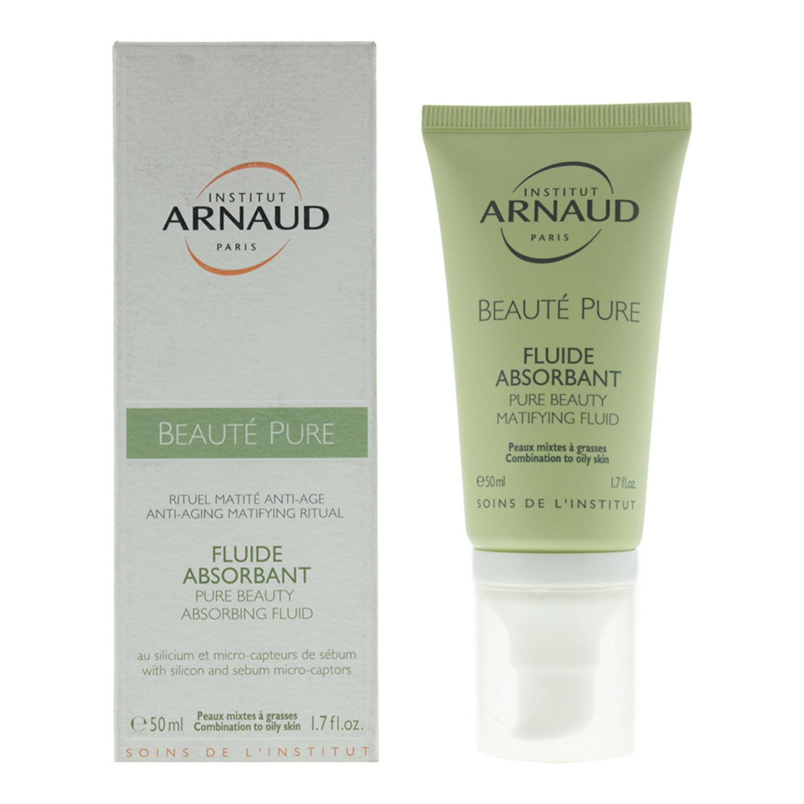 Institut Arnaud, Pure Beauty, Mattande, Hydrering, Vätska, För ansiktet, 50 ml