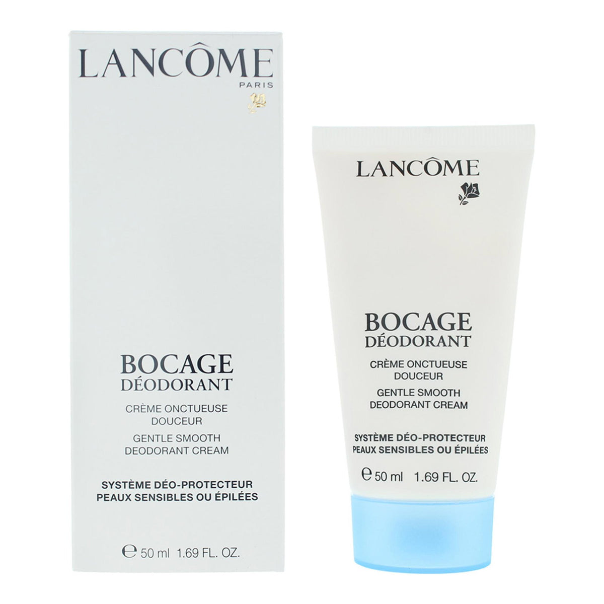 Lancome, Bocage, Mjukgöring, Deodorantkräm, För kvinnor, 50 ml