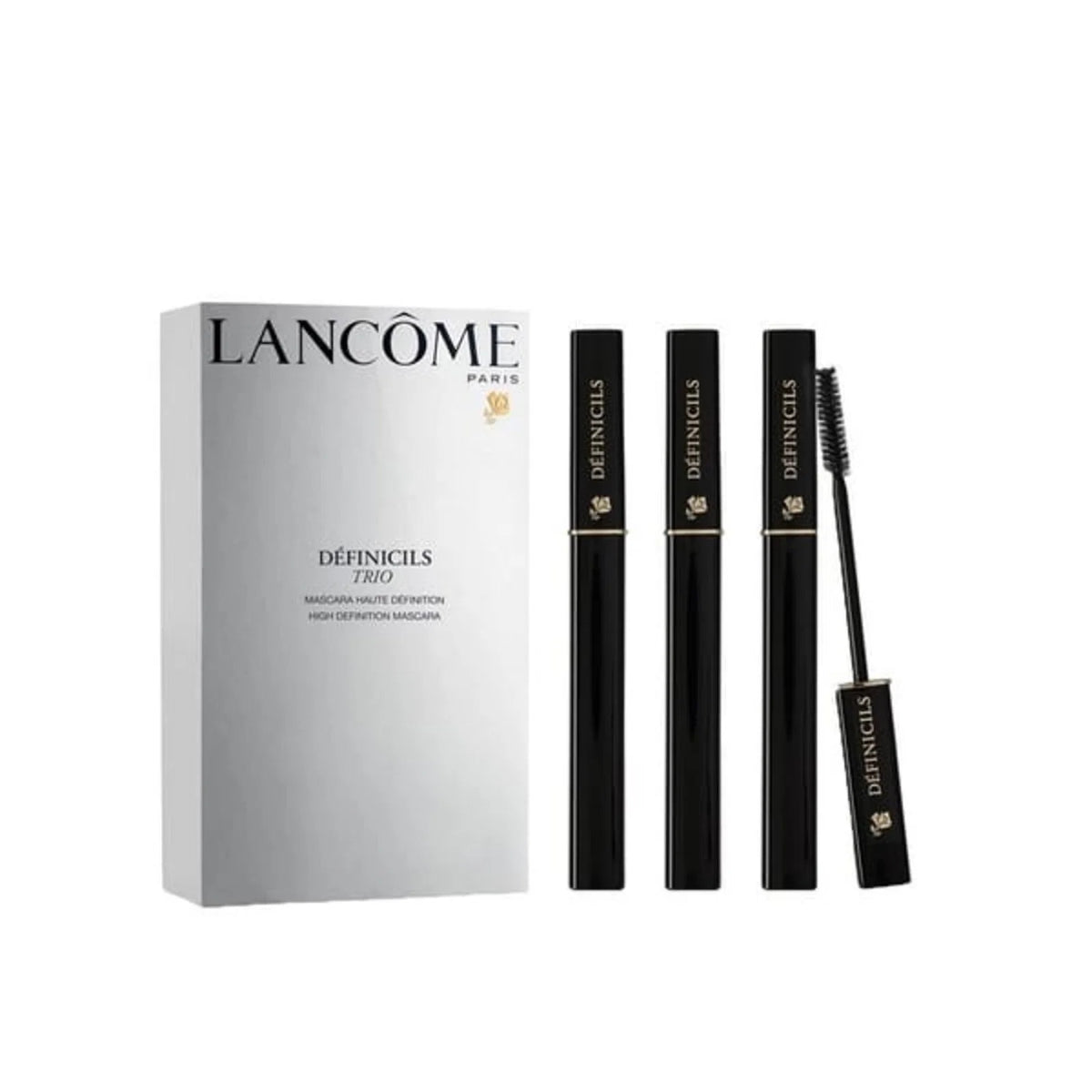 Set Trio, Lancome, Definicils, Lång, Mascara, 01, Oändligt svart, 3 st, 6.5 ml