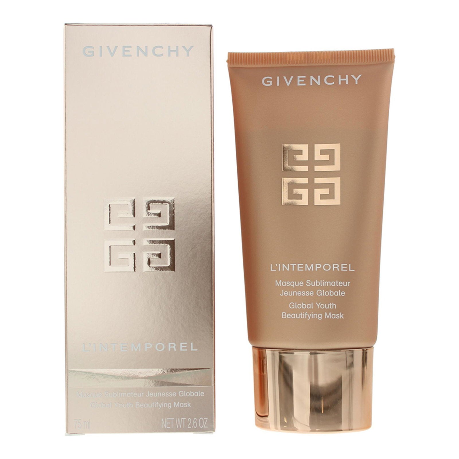 Givenchy, L' Intemporel, Försköna, Kapslade polyfenoler, Gelmask, För ansiktet, 75 ml