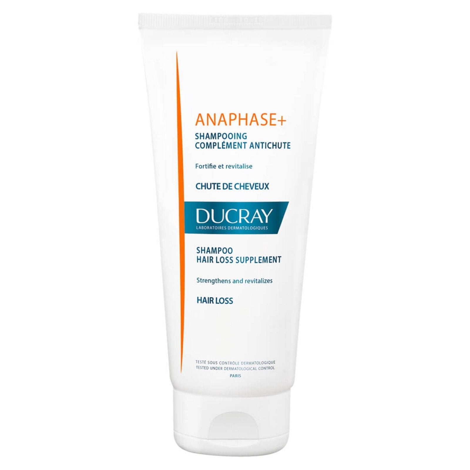 Ducray, Anaphase +, Hårbehandlingsschampo, Mot håravfall, Tunnare hår, 100 ml