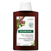Klorane, Klorane, Quinine & Edelweiss, Hårbehandlingsschampo, För att stärka, För tunnhårigt, 200 ml