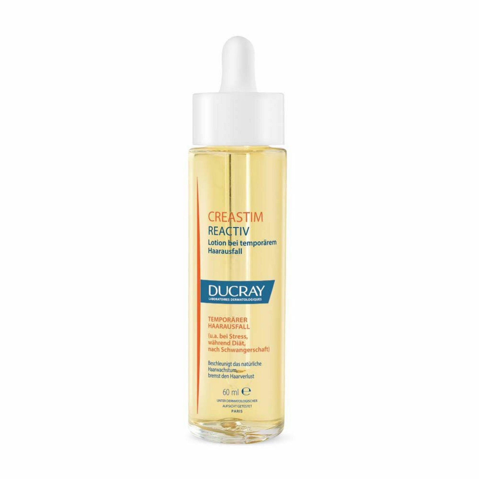 Ducray, Anaphase Creastim Reactiv, Hårlotionsbehandling, Mot håravfall, 60 ml