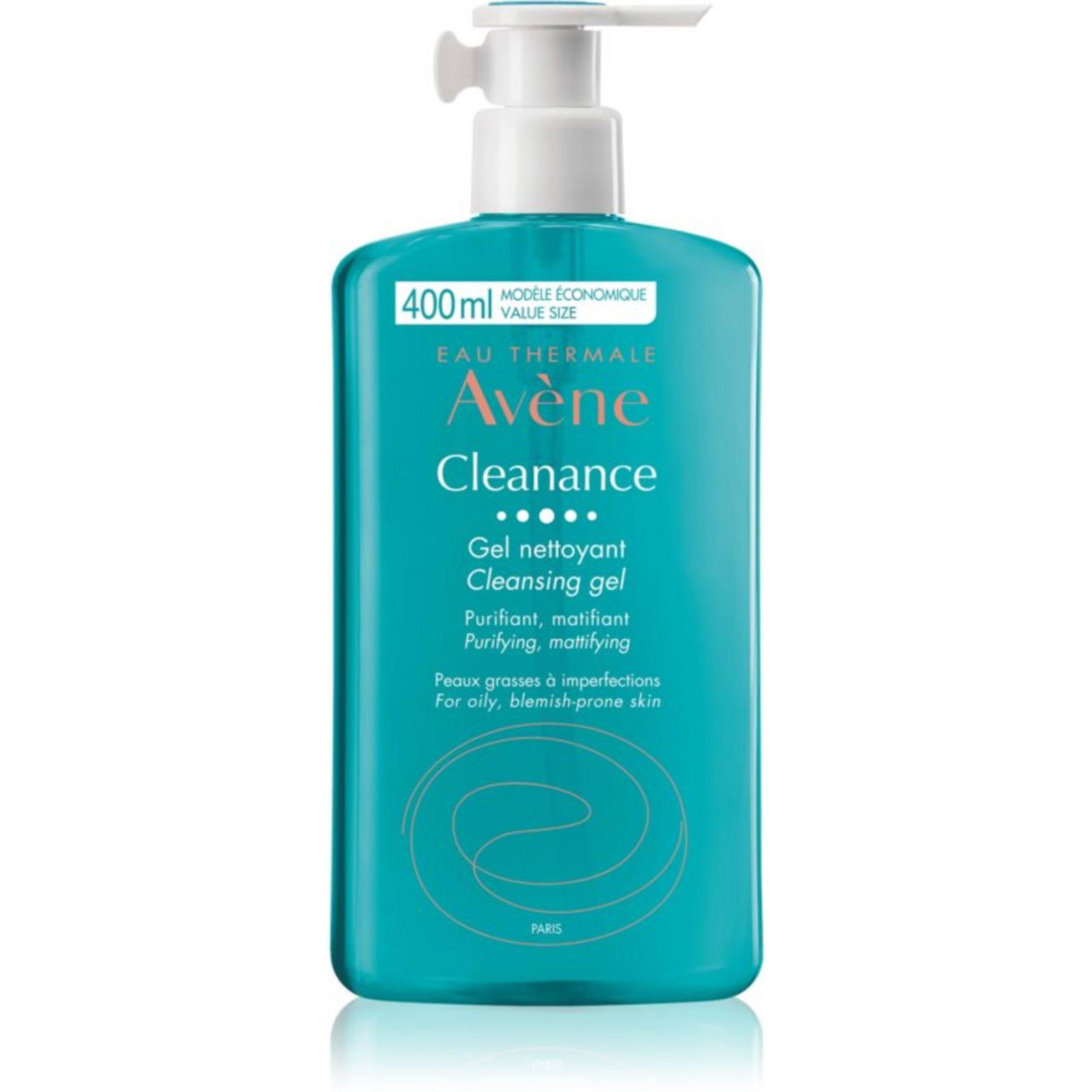 Avene, Cleanance, Renande, Rengöringsgel, För ansiktet, 400 ml