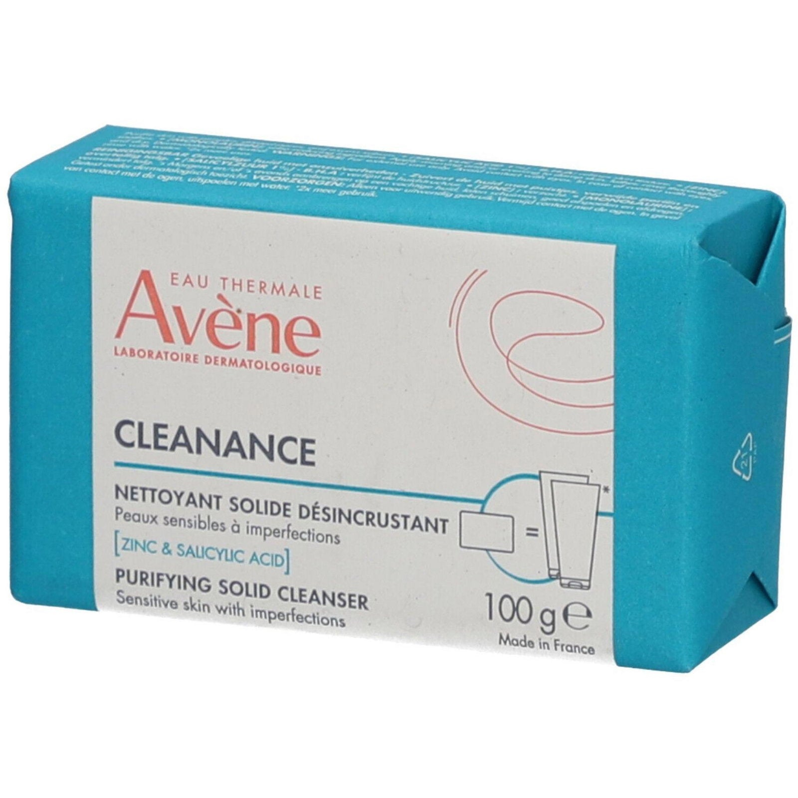 Avene, Cleanance, Renande, Tvålbar, För ansiktet, 100 g