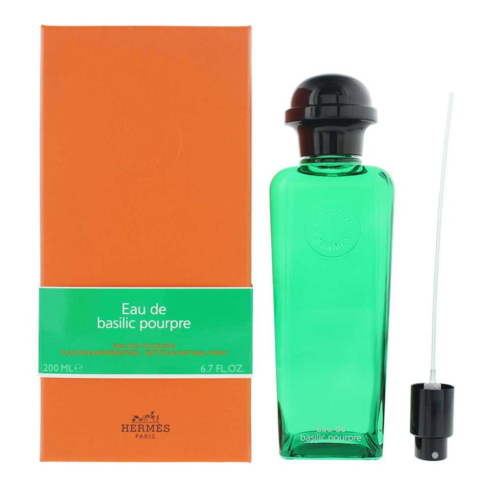 Hermes, Eau de Basilic Pourpre, Eau de Cologne, Unisex, 200 ml