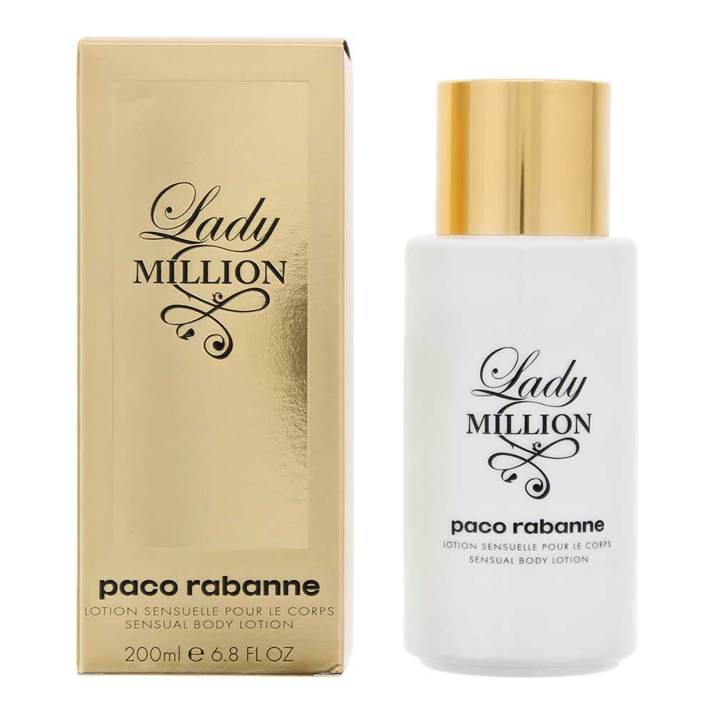 Paco Rabanne, Lady Million, Återfuktande, Kroppslotion, 200 ml