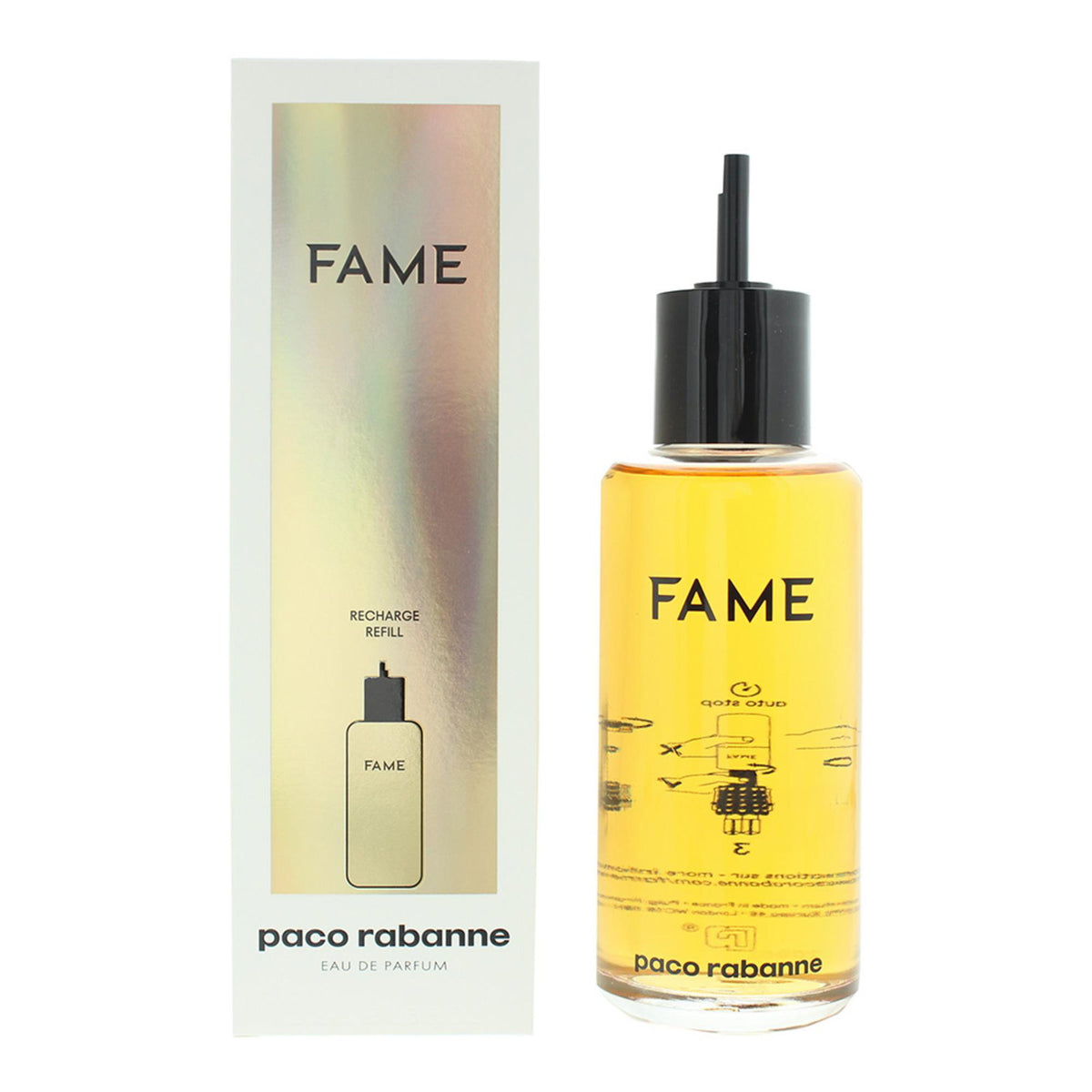 Paco Rabanne, Fame, Parfymvatten, För kvinnor, Påfyllning, 200 ml