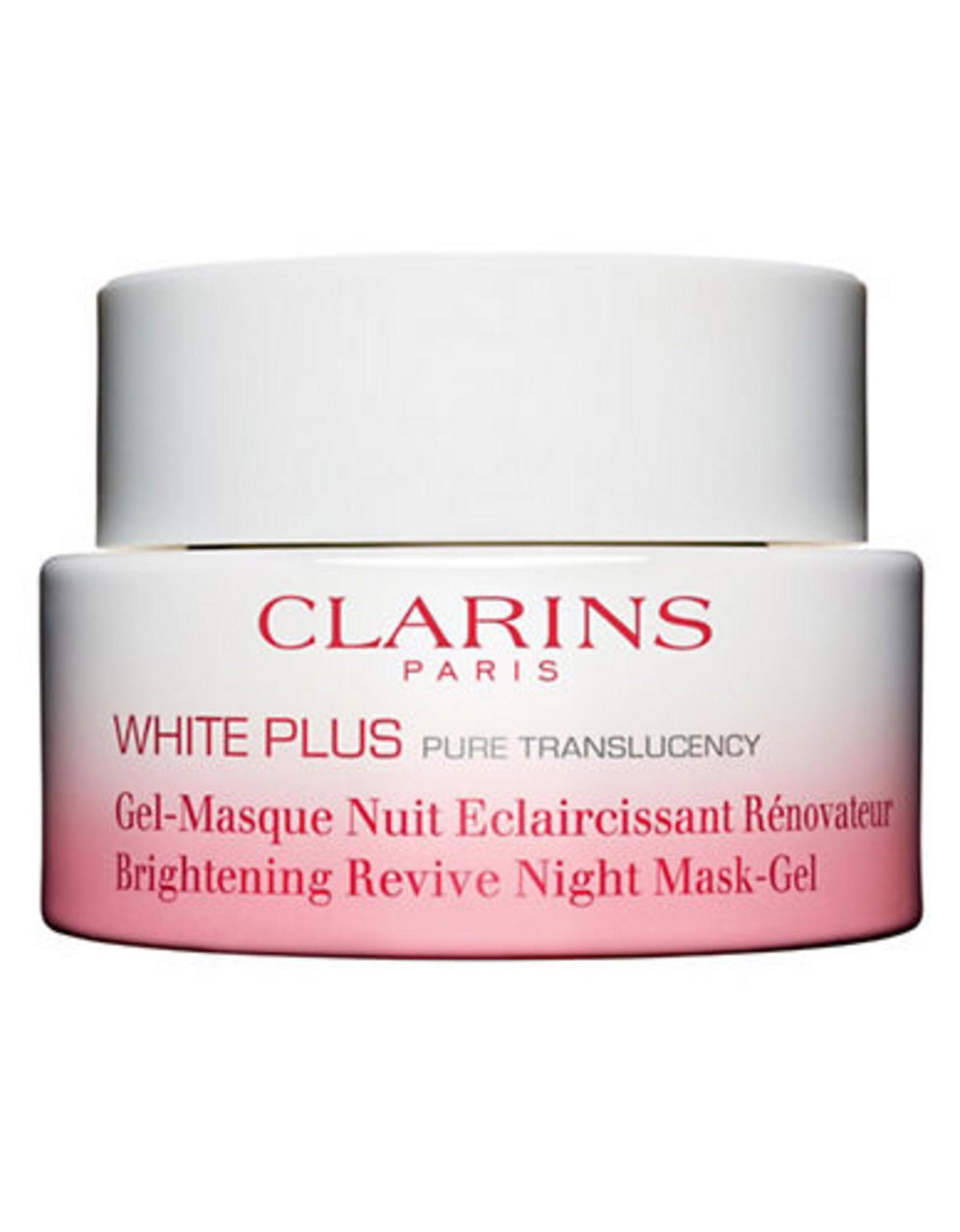 Clarins, White Plus, Uppiggande, Ljusgörande, Gelmask, Ansikte, Hals, Décolleté, 50 ml