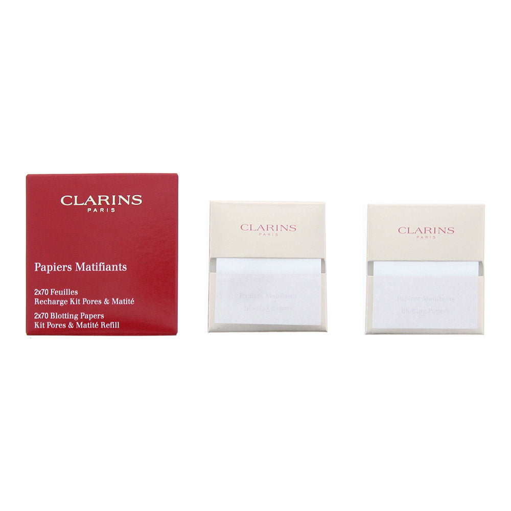 Duo Set, Clarins, Kit Pores & Matite, Naturlig, Omedelbar matthet, Sminkpuder, 2 st, 70 st