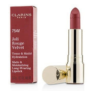 Clarins, Joli Rouge, Sammet, Krämigt läppstift, 754V, Djuprött, 3.5 g