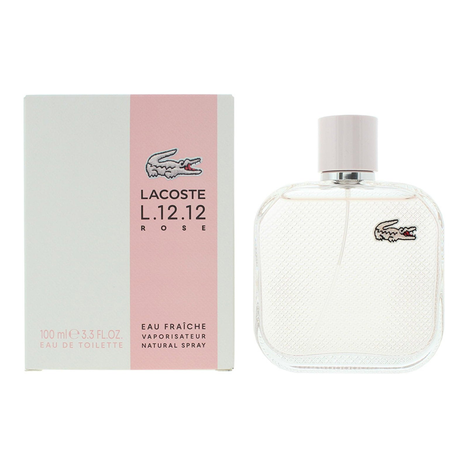 Lacoste, L.12.12 Rose Eau Fraiche, Friskt vatten, För kvinnor, 100 ml
