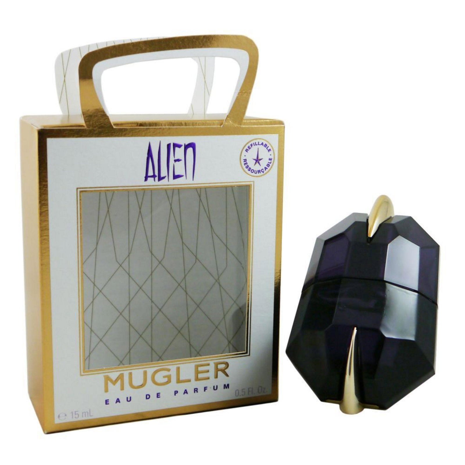 Thierry Mugler, Alien, Parfymvatten, För kvinnor, Påfyllningsbar, 15 ml
