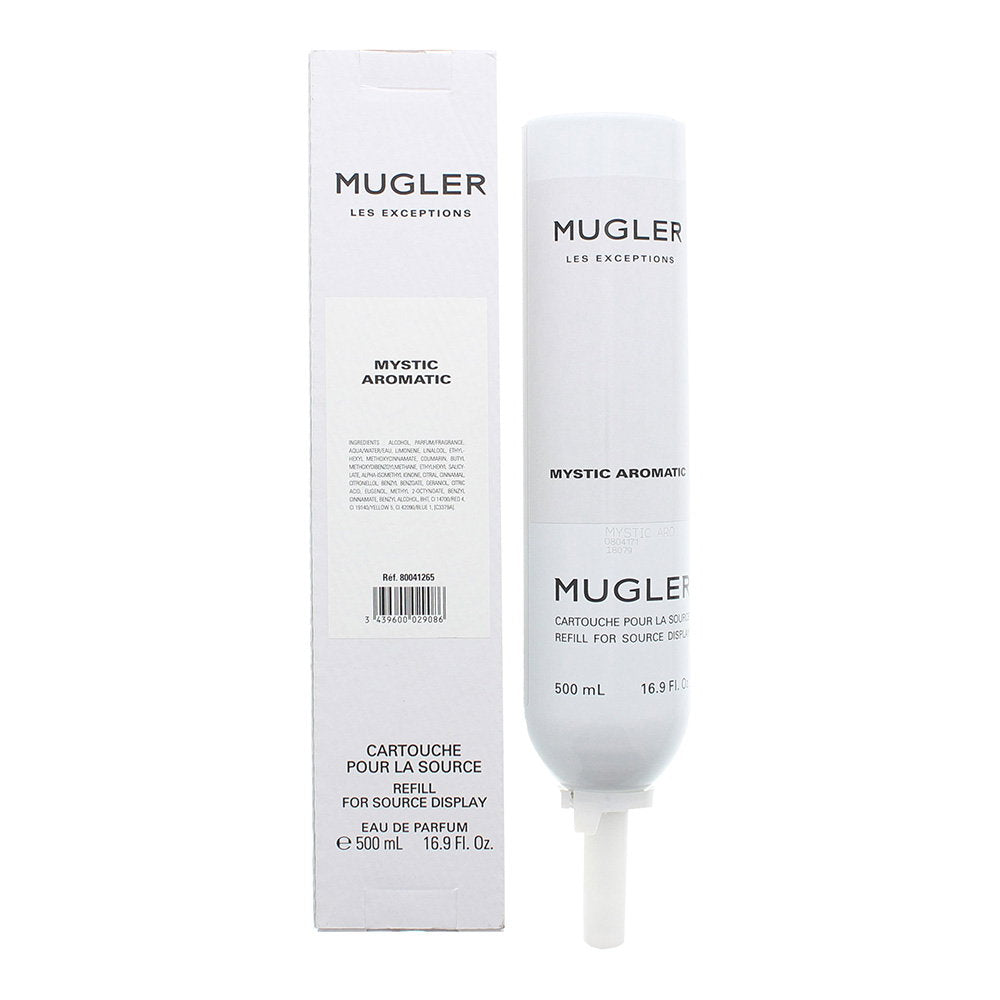 Thierry Mugler, Les Exceptions - Mystic Aromatic, Parfymvatten, Unisex, Påfyllning, 500 ml
