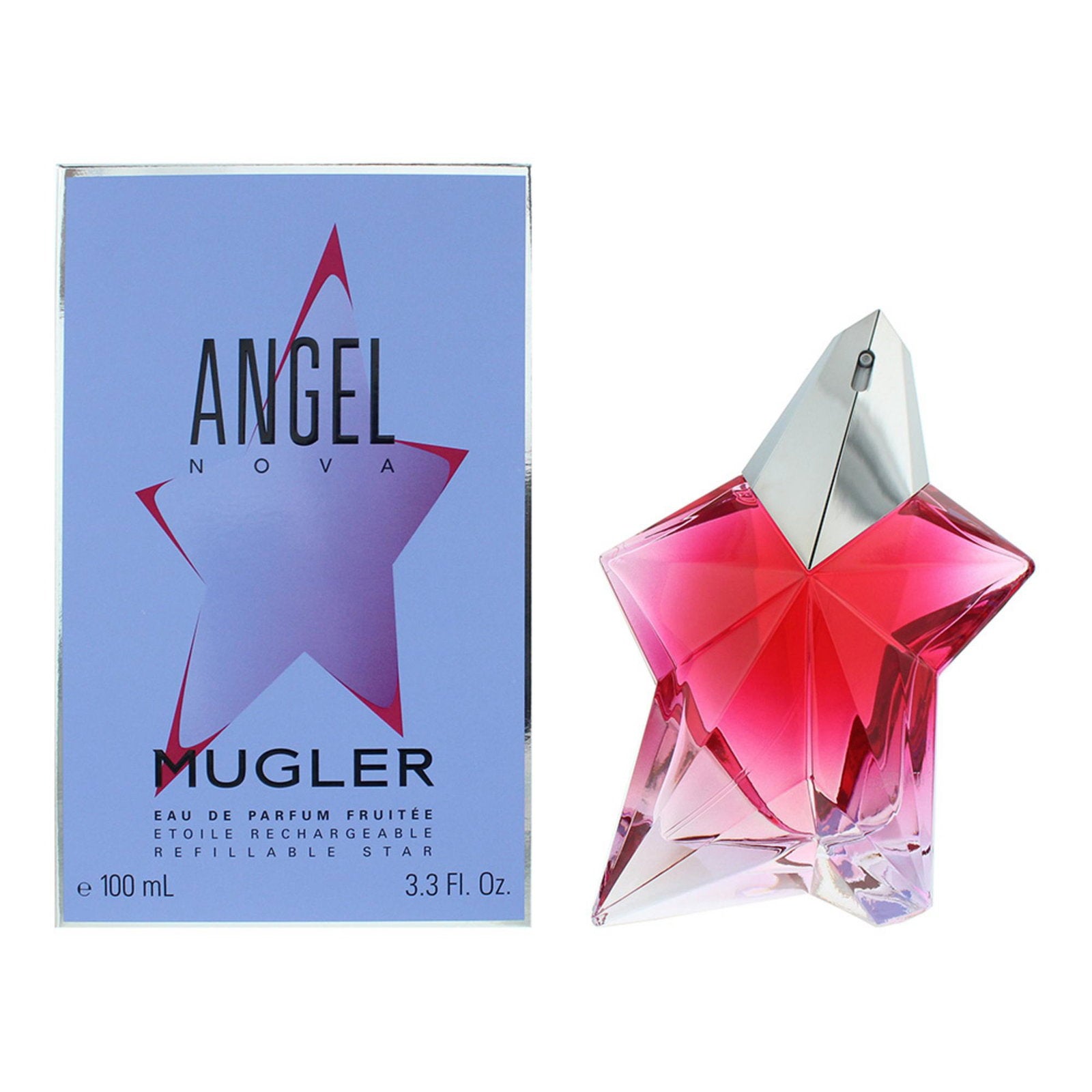 Thierry Mugler, Angel Nova, Parfymvatten, För kvinnor, Påfyllningsbar, 100 ml