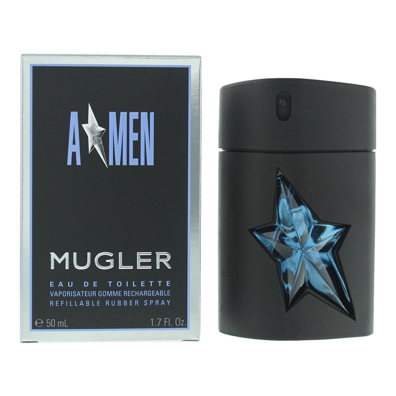 Thierry Mugler, A Men, Eau de Toilette, För män, Påfyllningsbar, 50 ml