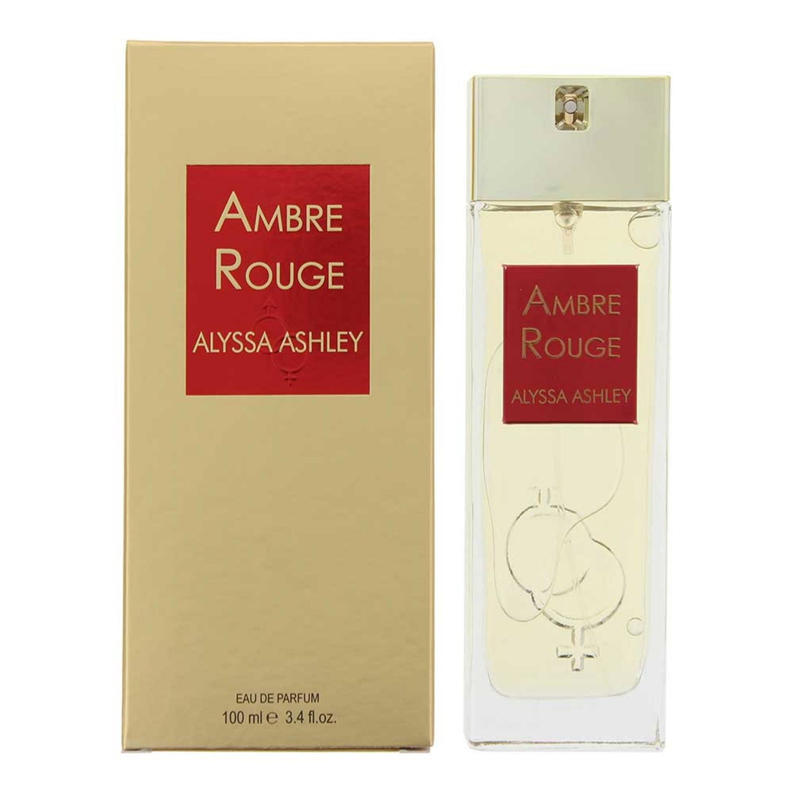 Alyssa Ashley, Ambre Rouge, Parfymvatten, Unisex, 100 ml