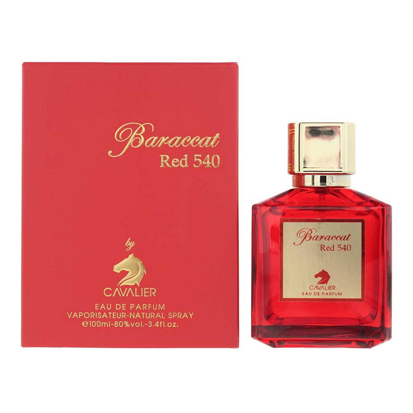 Cavalier, Baraccat Red 540, Parfymvatten, Unisex, 100 ml