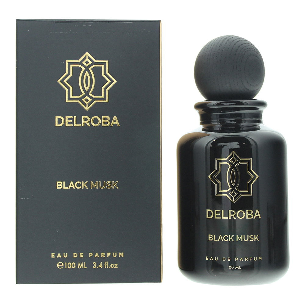 Delroba, Black Musk, Parfymvatten, För män, 100 ml
