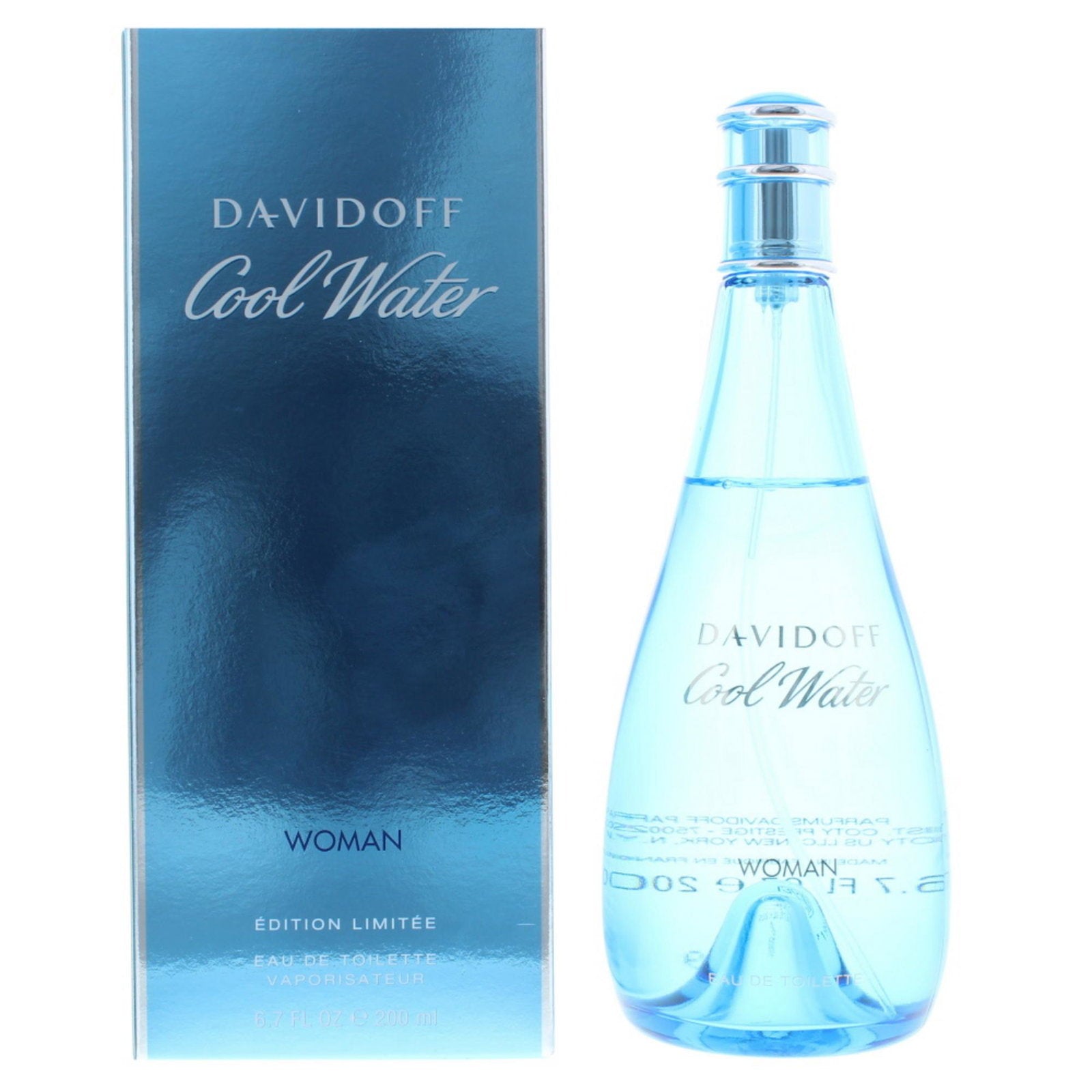 Davidoff, Cool Water, Eau de Toilette, För kvinnor, 200 ml