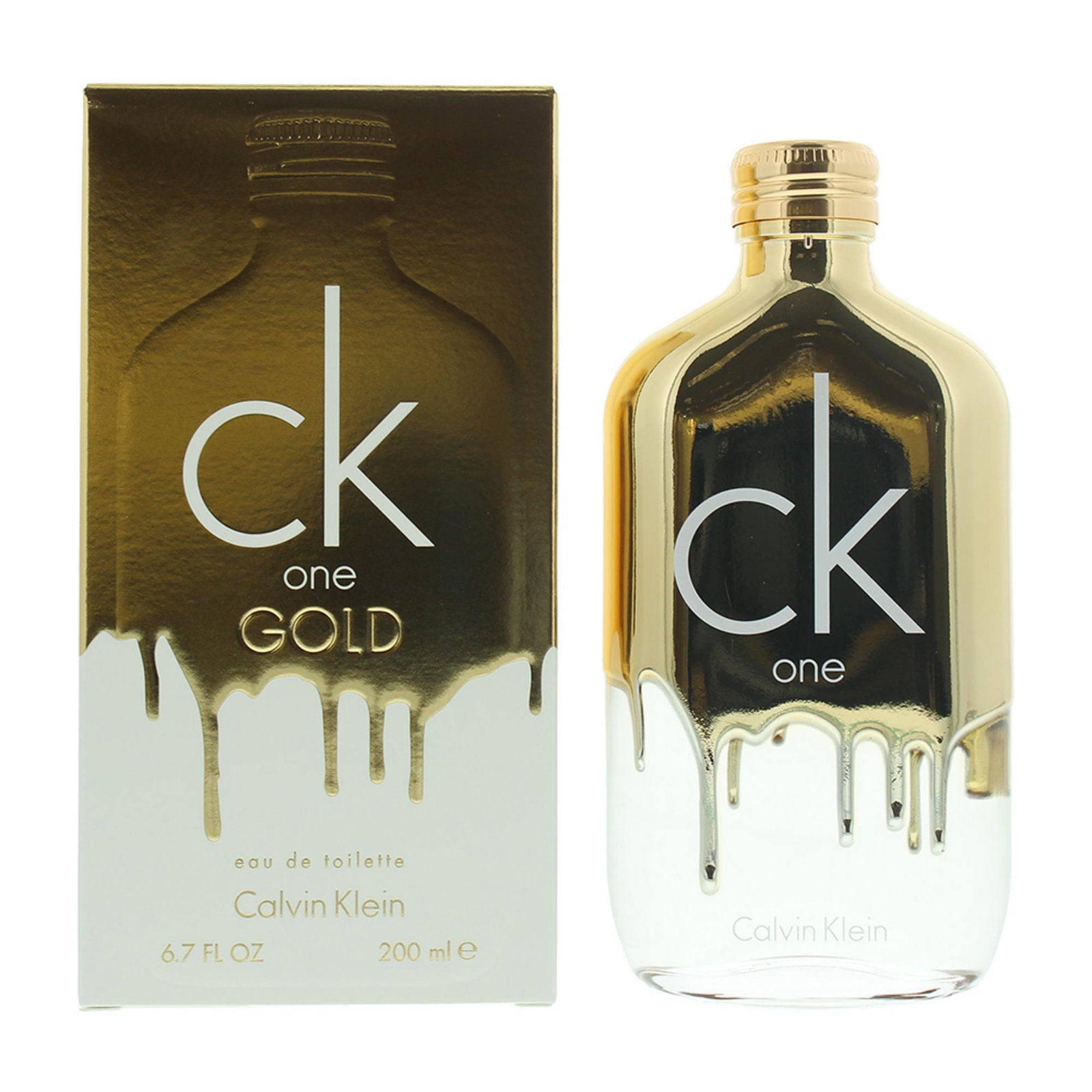 Calvin Klein, CK One Gold, Eau de Toilette, Unisex, 200 ml