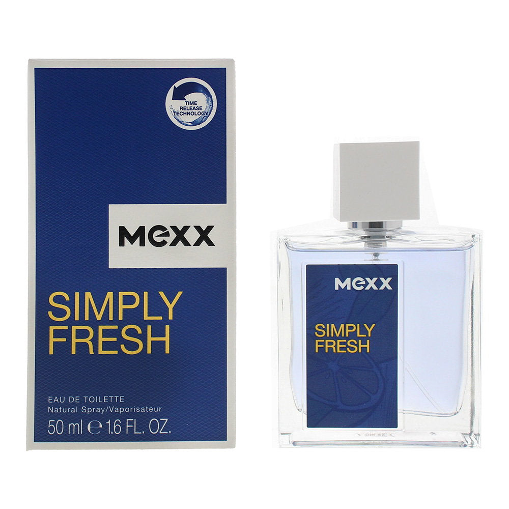 Mexx, Simply Fresh, Eau de Toilette, För män, 50 ml