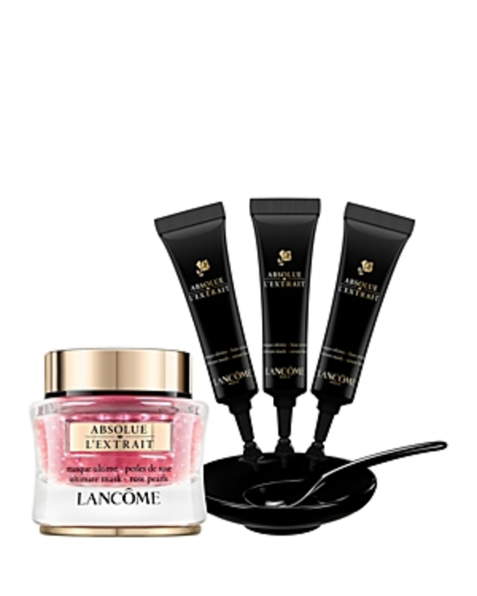 Lancome, Absolue L'Extrait, Regenerativ och Revitaliserande, Extrakt av blommor från damaskros, Gelmask, Ansikte, 14 st, 30 ml