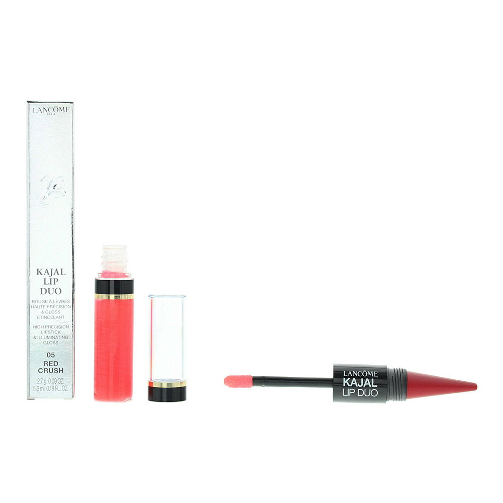 Duo Set, Lancome, Kajal Lip Duo, Krämigt läppstift & läppglans, 05, 10N, 2.7 g