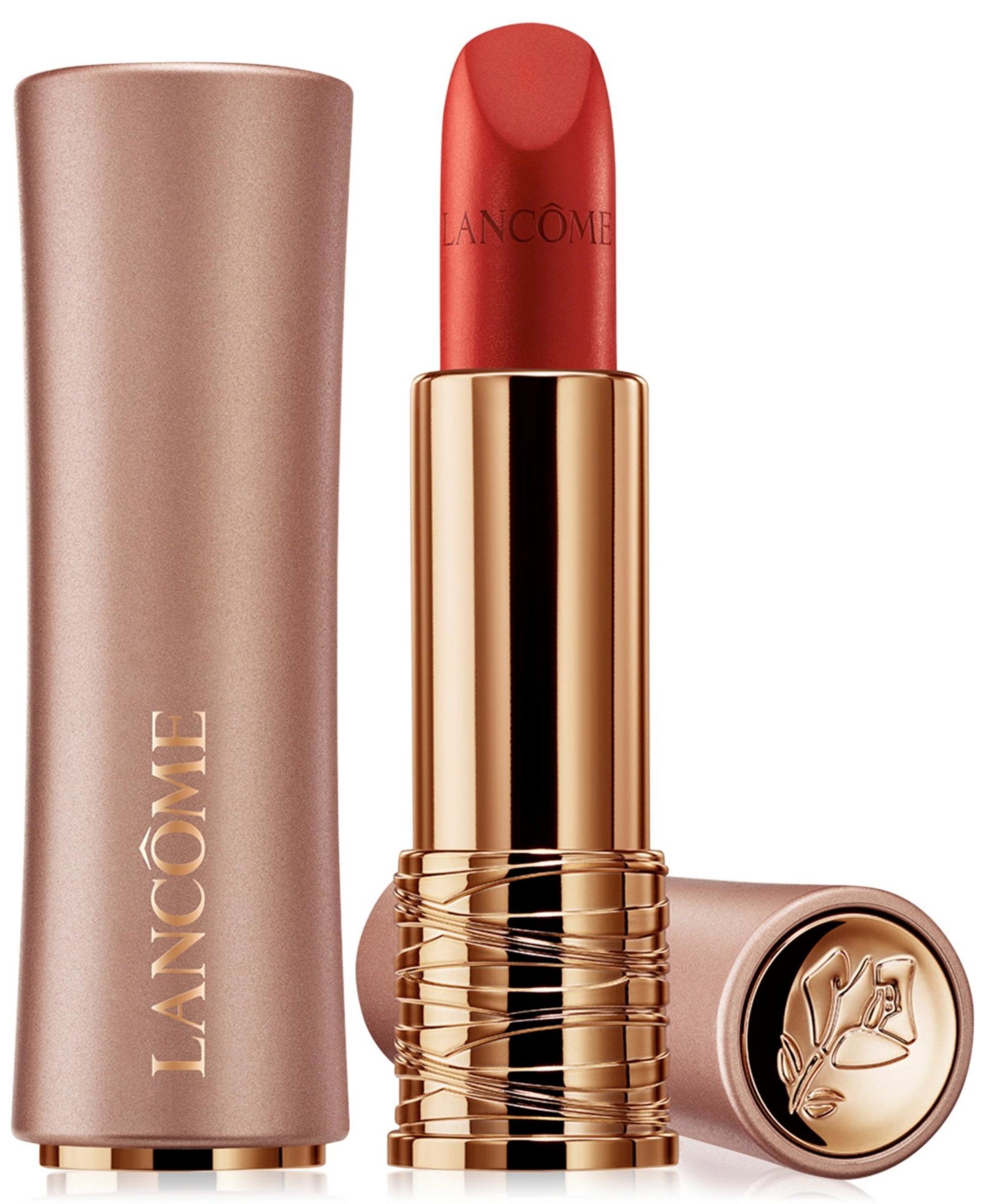 Lancome, L’Absolu Rouge Intimatte, Mjuk matt, Krämigt läppstift, 196, Fransk touch, 3.4 g