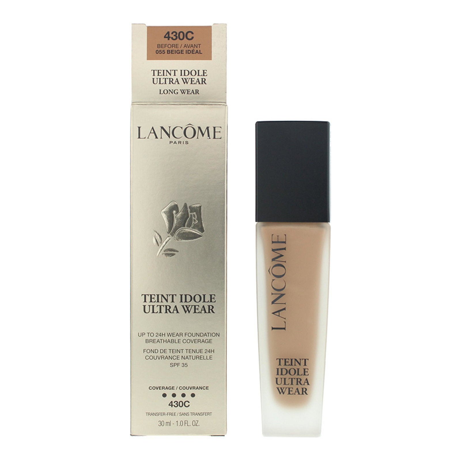Lancome, Teint Idole Ultra Wear, Flytande foundation, 430C, SPF 35, 30 ml