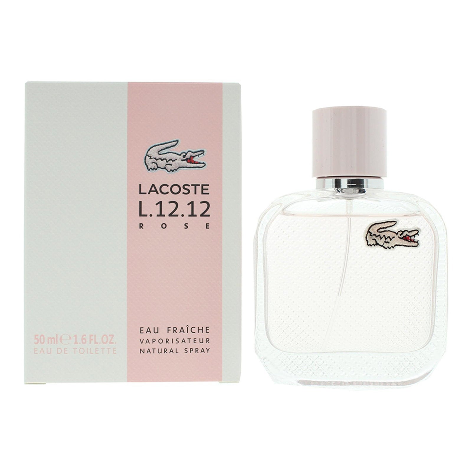 Lacoste, L.12.12 Rose Eau Fraiche, Eau de Toilette, För kvinnor, 50 ml