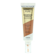 Max Factor, Miracle Pure, Flytande foundation & serum 2-i-1, Mocha, 93, SPF30, 30 ml