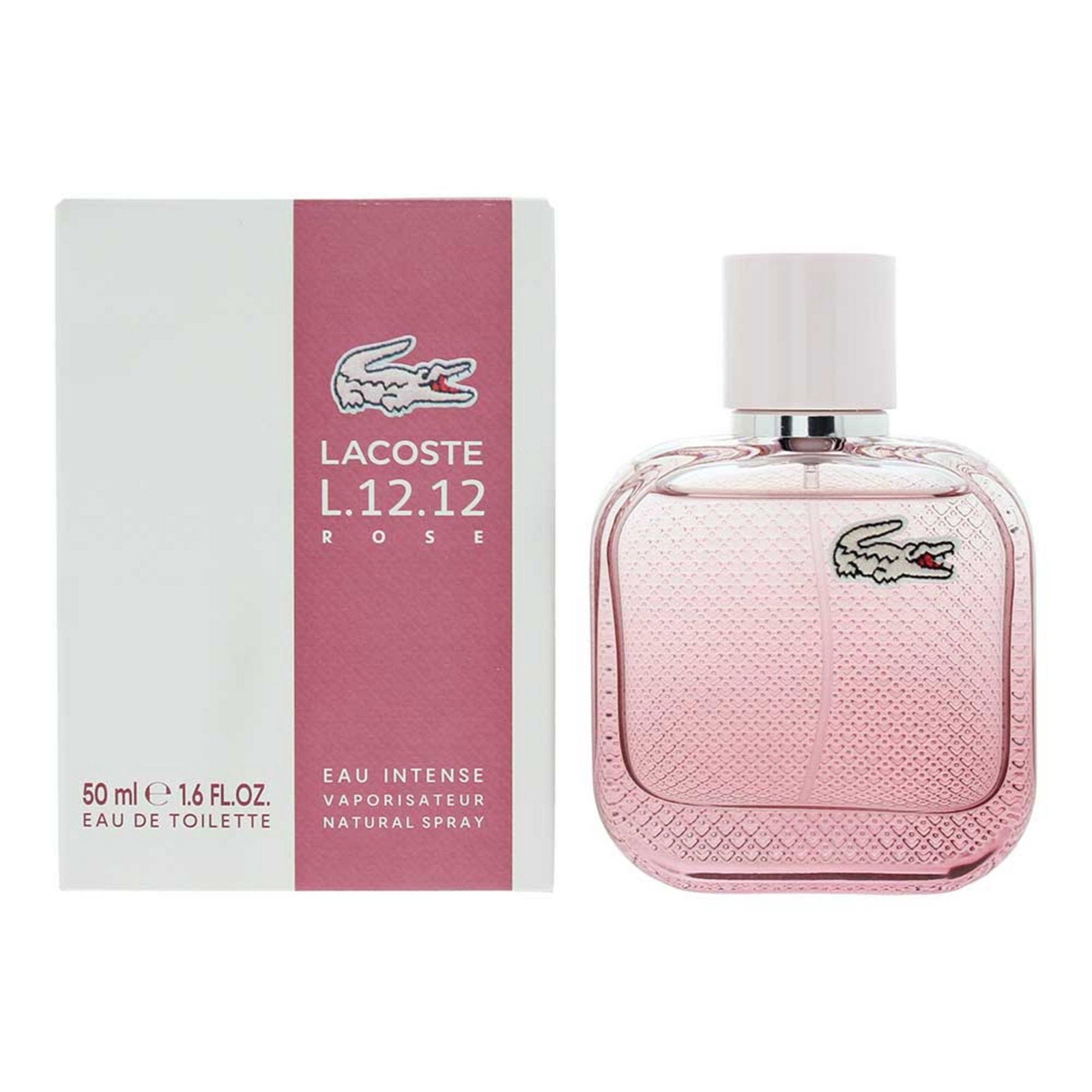 Lacoste, L.12.12 Rose Intense, Eau de Toilette, För kvinnor, 50 ml
