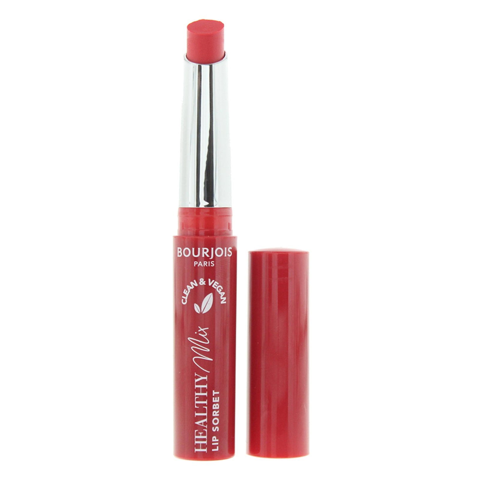 Bourjois, Healthy Mix, Läppbalsam, 02, Röd Uppfriskning, 7.4 ml